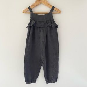 Zara button front jumpsuit. 2/3 yrs.